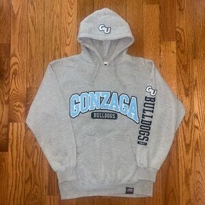 Gonzaga Bulldogs J. America MEGA HOOD Sewn Hoodie Size Medium